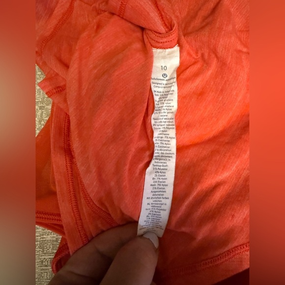 LULULEMON- Glide and Stride Tank Heathered Alarming Running Training Gym Yoga 10 - Picture 9 of 9